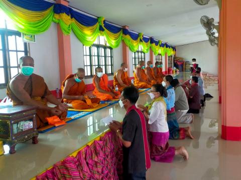 พิธีฟังเทศน์ "อุภินนมัตถจรกถา" เฉลิมพระธรรมบารมีสมเด็จพระนางเจ้าสิริกิติ์ฯ พระบรมราชชนนีพันปีหลวง