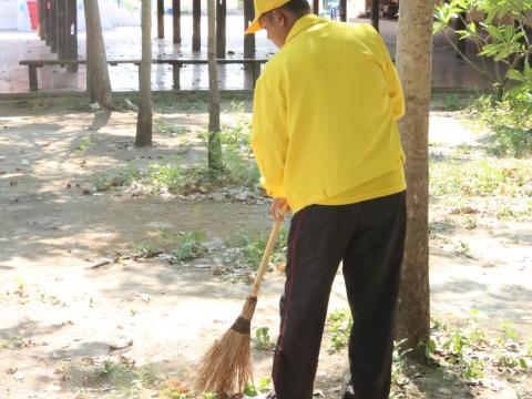 กิจกรรม วัด ประชา รัฐ สร้างสุข และกิจกรรมถวายภัตราหารเพล ณ วัดสว่างอารมณ์ บ้านหนองเฒ่ากา ม.1