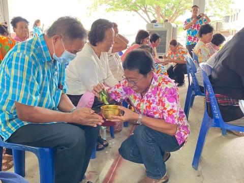โครงการฝึกอบรมผู้สูงวัย ใส่ใจสุขภาพ ประจำปีงบประมาณ 2567 วันที่ 9 เมษายน 2567