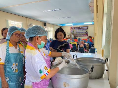 โครงการอบรมทักษะอาชีพระยะสั้น กิจกรรม การทำปลาส้มปลาตะเพียน การทำส้มหมูแบบห่อด้วยใบตอง และการห่อแบบถุงพลาสติก ประจำปีงบประมาณ 2568 วันที่ 26 เดือน มีนาคม พ.ศ. 2568