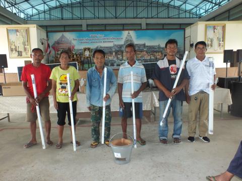 พิธีส่งมอบเทคโนโลยีพลังงานระดับชุมชน ณ หอประชุมองค์การบริหารส่วนตำบลโคกสะอาด อำเภอลำปลายมาศ จังหวัดบุรีรัมย์ วันที่ 28 เดือนสิงหาคม 2568