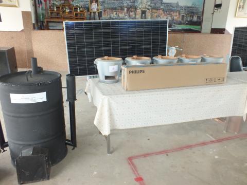 พิธีส่งมอบเทคโนโลยีพลังงานระดับชุมชน ณ หอประชุมองค์การบริหารส่วนตำบลโคกสะอาด อำเภอลำปลายมาศ จังหวัดบุรีรัมย์ วันที่ 28 เดือนสิงหาคม 2568