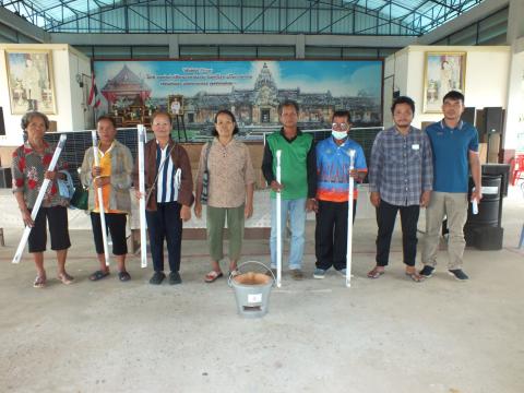 พิธีส่งมอบเทคโนโลยีพลังงานระดับชุมชน ณ หอประชุมองค์การบริหารส่วนตำบลโคกสะอาด อำเภอลำปลายมาศ จังหวัดบุรีรัมย์ วันที่ 28 เดือนสิงหาคม 2568