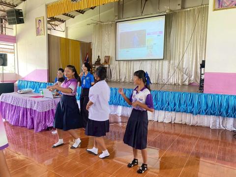 โครงการสร้างเสริมสุขภาพเชิงรุก เพื่อลดภาวะคลอดก่อนกำหนด วันที่ 22 สิงหาคม 2568 ณ หอประชุมโรงเรียนบ้านว่านเขื่อนค้อวิทยา