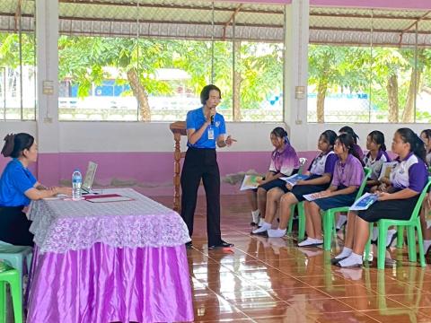 โครงการสร้างเสริมสุขภาพเชิงรุก เพื่อลดภาวะคลอดก่อนกำหนด วันที่ 22 สิงหาคม 2568 ณ หอประชุมโรงเรียนบ้านว่านเขื่อนค้อวิทยา