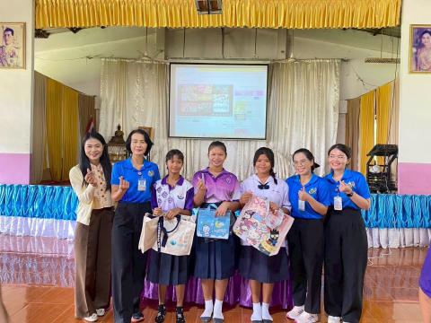 โครงการสร้างเสริมสุขภาพเชิงรุก เพื่อลดภาวะคลอดก่อนกำหนด วันที่ 22 สิงหาคม 2568 ณ หอประชุมโรงเรียนบ้านว่านเขื่อนค้อวิทยา