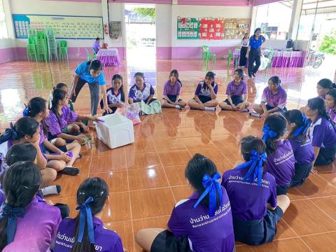 โครงการทำหมอนหลอดเพื่อสุขภาพ ประจำปีงบประมาณ 2568