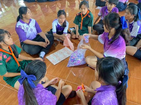 โครงการทำหมอนหลอดเพื่อสุขภาพ ประจำปีงบประมาณ 2568