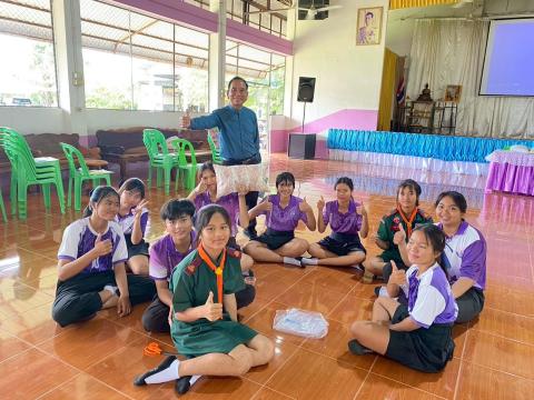 โครงการทำหมอนหลอดเพื่อสุขภาพ ประจำปีงบประมาณ 2568