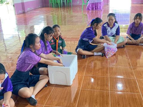 โครงการทำหมอนหลอดเพื่อสุขภาพ ประจำปีงบประมาณ 2568