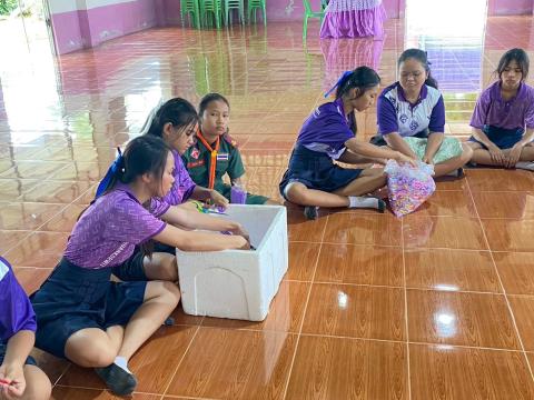 โครงการทำหมอนหลอดเพื่อสุขภาพ ประจำปีงบประมาณ 2568