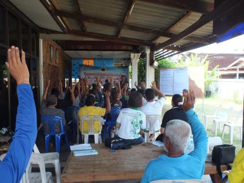 การประชุมประชาคมเพิ่มเติมแผนพัฒนาท้องถิ่น(พ.ศ.2566-2570) ครั้งที่ 1/2569 และจัดทำแผนพัฒนาท้องถิ่น(พ.ศ.2571-2575)