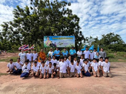 โครงการปลูกป่าเฉลิมพระเกียรติสมเด็จพระนางเจ้าสิริกิติ์พระบรมราชินีนาถ พระบรมราชชนนีพันปีหลวง ประจำปีงบประมาณ 2569 ณ บริเวณป่าชุมชนบ้านหนองโน ม.10 ต.โคกสะอาด อ.ลำปลายมาศ จ.บุรีรัมย์ ในวันพฤหัสบดีที่ 13 สิงหาคม 2569