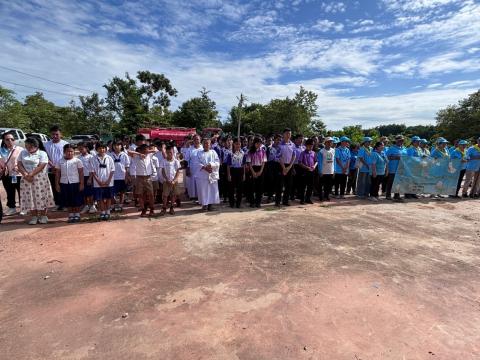 โครงการปลูกป่าเฉลิมพระเกียรติสมเด็จพระนางเจ้าสิริกิติ์พระบรมราชินีนาถ พระบรมราชชนนีพันปีหลวง ประจำปีงบประมาณ 2569 ณ บริเวณป่าชุมชนบ้านหนองโน ม.10 ต.โคกสะอาด อ.ลำปลายมาศ จ.บุรีรัมย์ ในวันพฤหัสบดีที่ 13 สิงหาคม 2569