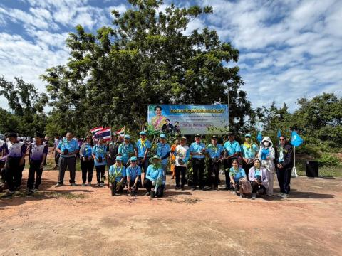 โครงการปลูกป่าเฉลิมพระเกียรติสมเด็จพระนางเจ้าสิริกิติ์พระบรมราชินีนาถ พระบรมราชชนนีพันปีหลวง ประจำปีงบประมาณ 2569 ณ บริเวณป่าชุมชนบ้านหนองโน ม.10 ต.โคกสะอาด อ.ลำปลายมาศ จ.บุรีรัมย์ ในวันพฤหัสบดีที่ 13 สิงหาคม 2569