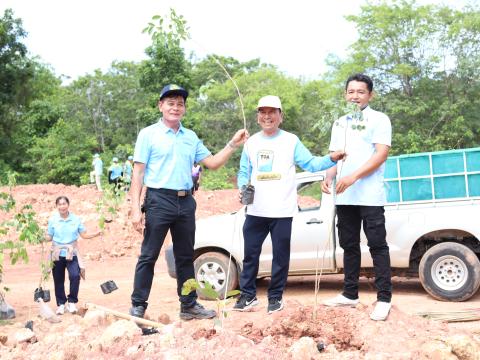โครงการปลูกป่าเฉลิมพระเกียรติสมเด็จพระนางเจ้าสิริกิติ์พระบรมราชินีนาถ พระบรมราชชนนีพันปีหลวง ประจำปีงบประมาณ 2569 ณ บริเวณป่าชุมชนบ้านหนองโน ม.10 ต.โคกสะอาด อ.ลำปลายมาศ จ.บุรีรัมย์ ในวันพฤหัสบดีที่ 13 สิงหาคม 2569