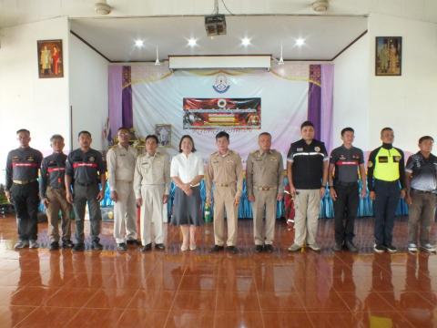 โครงการฝึกอบรมดับเพลิงขั้นพื้นฐานในสถานศึกษา ประจำปีงบประมาณ 2569 วันที่ 14 สิงหาคม 2569 ณ โรงเรียนบ้านว่านเขื่อนค้อวิทยา จัดโดย งานป้องกันและบรรเทาสาธารณภัย สำนักปลัด องค์การบริหารส่วนตำบลโคกสะอาด อำเภอลำปลายมาศ จังหวัดบุรีรัมย์