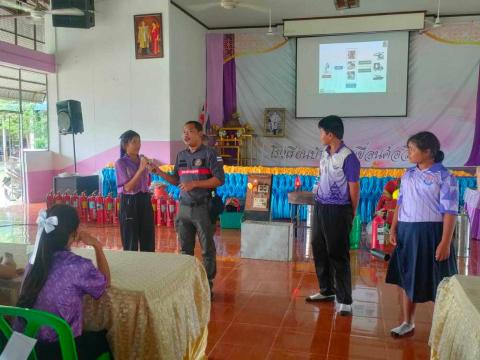 โครงการฝึกอบรมดับเพลิงขั้นพื้นฐานในสถานศึกษา ประจำปีงบประมาณ 2569 วันที่ 14 สิงหาคม 2569 ณ โรงเรียนบ้านว่านเขื่อนค้อวิทยา จัดโดย งานป้องกันและบรรเทาสาธารณภัย สำนักปลัด องค์การบริหารส่วนตำบลโคกสะอาด อำเภอลำปลายมาศ จังหวัดบุรีรัมย์