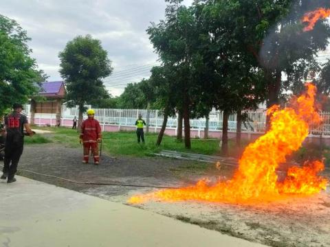 โครงการฝึกอบรมดับเพลิงขั้นพื้นฐานในสถานศึกษา ประจำปีงบประมาณ 2569 วันที่ 14 สิงหาคม 2569 ณ โรงเรียนบ้านว่านเขื่อนค้อวิทยา จัดโดย งานป้องกันและบรรเทาสาธารณภัย สำนักปลัด องค์การบริหารส่วนตำบลโคกสะอาด อำเภอลำปลายมาศ จังหวัดบุรีรัมย์