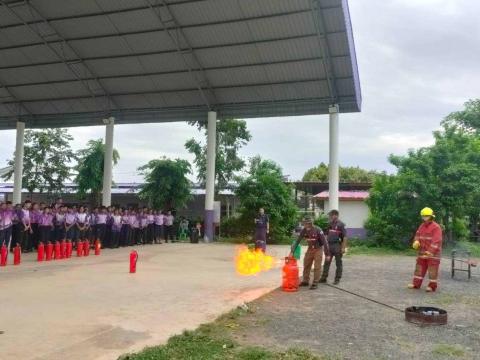 โครงการฝึกอบรมดับเพลิงขั้นพื้นฐานในสถานศึกษา ประจำปีงบประมาณ 2569 วันที่ 14 สิงหาคม 2569 ณ โรงเรียนบ้านว่านเขื่อนค้อวิทยา จัดโดย งานป้องกันและบรรเทาสาธารณภัย สำนักปลัด องค์การบริหารส่วนตำบลโคกสะอาด อำเภอลำปลายมาศ จังหวัดบุรีรัมย์