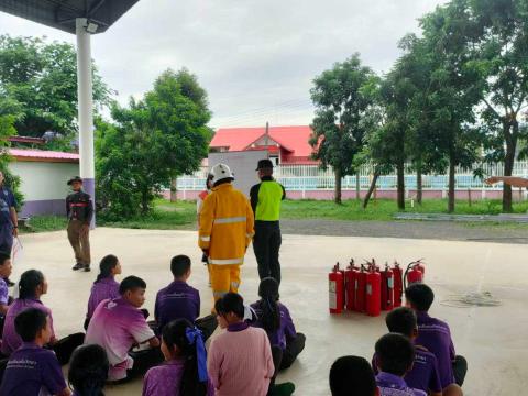 โครงการฝึกอบรมดับเพลิงขั้นพื้นฐานในสถานศึกษา ประจำปีงบประมาณ 2569 วันที่ 14 สิงหาคม 2569 ณ โรงเรียนบ้านว่านเขื่อนค้อวิทยา จัดโดย งานป้องกันและบรรเทาสาธารณภัย สำนักปลัด องค์การบริหารส่วนตำบลโคกสะอาด อำเภอลำปลายมาศ จังหวัดบุรีรัมย์