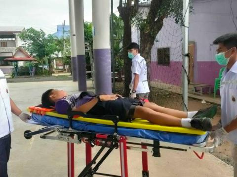 โครงการฝึกอบรมดับเพลิงขั้นพื้นฐานในสถานศึกษา ประจำปีงบประมาณ 2569 วันที่ 14 สิงหาคม 2569 ณ โรงเรียนบ้านว่านเขื่อนค้อวิทยา จัดโดย งานป้องกันและบรรเทาสาธารณภัย สำนักปลัด องค์การบริหารส่วนตำบลโคกสะอาด อำเภอลำปลายมาศ จังหวัดบุรีรัมย์