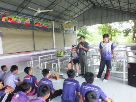 โครงการฝึกอบรมดับเพลิงขั้นพื้นฐานในสถานศึกษา ประจำปีงบประมาณ 2569 วันที่ 14 สิงหาคม 2569 ณ โรงเรียนบ้านว่านเขื่อนค้อวิทยา จัดโดย งานป้องกันและบรรเทาสาธารณภัย สำนักปลัด องค์การบริหารส่วนตำบลโคกสะอาด อำเภอลำปลายมาศ จังหวัดบุรีรัมย์