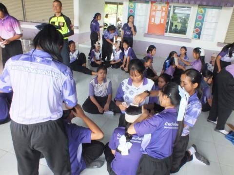 โครงการฝึกอบรมดับเพลิงขั้นพื้นฐานในสถานศึกษา ประจำปีงบประมาณ 2569 วันที่ 14 สิงหาคม 2569 ณ โรงเรียนบ้านว่านเขื่อนค้อวิทยา จัดโดย งานป้องกันและบรรเทาสาธารณภัย สำนักปลัด องค์การบริหารส่วนตำบลโคกสะอาด อำเภอลำปลายมาศ จังหวัดบุรีรัมย์