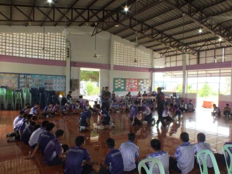 โครงการฝึกอบรมดับเพลิงขั้นพื้นฐานในสถานศึกษา ประจำปีงบประมาณ 2569 วันที่ 14 สิงหาคม 2569 ณ โรงเรียนบ้านว่านเขื่อนค้อวิทยา จัดโดย งานป้องกันและบรรเทาสาธารณภัย สำนักปลัด องค์การบริหารส่วนตำบลโคกสะอาด อำเภอลำปลายมาศ จังหวัดบุรีรัมย์