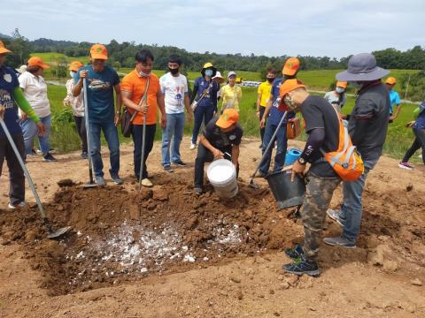 โครงการฝึกอบรมเพื่อเพิ่มประสิทธิภาพการปฏิบัติงานและพัฒนาคุณธรรมจ