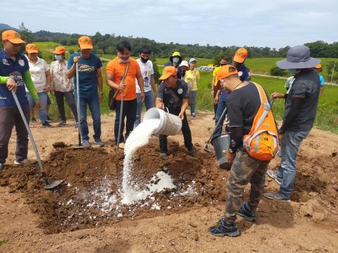 โครงการฝึกอบรมเพื่อเพิ่มประสิทธิภาพการปฏิบัติงานและพัฒนาคุณธรรมจ