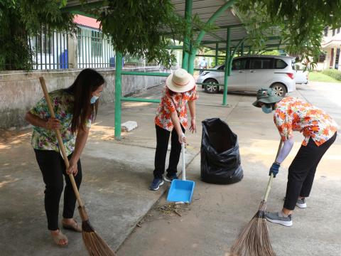 กิจกรรม Big Cleaning Day องค์การบริหารส่วนตำบลโคกสะอาด