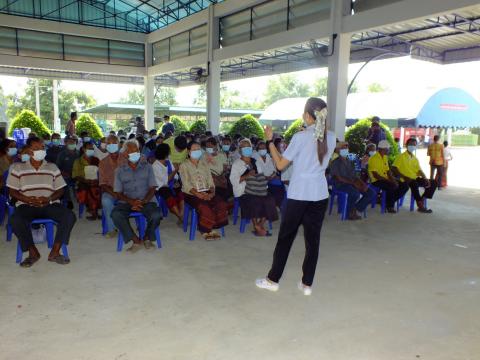 โครงการฝึกอบรมและส่งเสริมผู้สูงวัยใส่ใจสุขภาพ