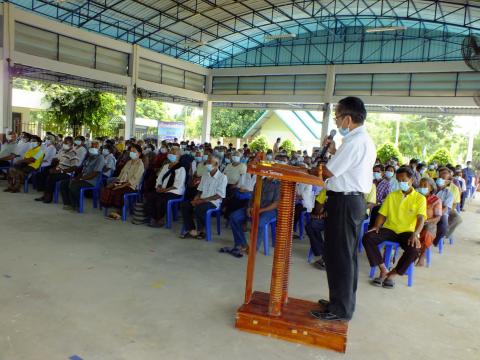 โครงการฝึกอบรมและส่งเสริมผู้สูงวัยใส่ใจสุขภาพ