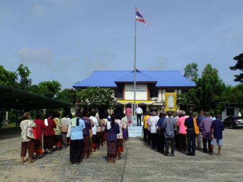 ​โครงการโรงเรียนผู้สูงอายุ สังคมสูงวัย ใส่ใจสุขภาพ วันที่ 8 กรกฎาคม 2565​ ณ​ หอประชุม​องค์การ​บริหาร​ส่วน​ตำบล​โคก​สะอาด (สัปดาห์ที่3)