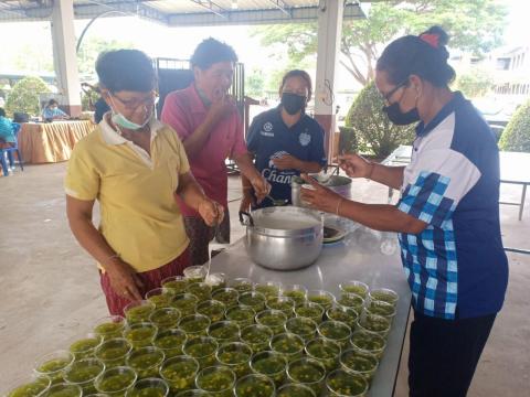 ​โครงการโรงเรียนผู้สูงอายุ สังคมสูงวัย ใส่ใจสุขภาพ วันที่ 8 กรกฎาคม 2565​ ณ​ หอประชุม​องค์การ​บริหาร​ส่วน​ตำบล​โคก​สะอาด (สัปดาห์ที่3)