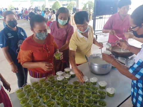 ​โครงการโรงเรียนผู้สูงอายุ สังคมสูงวัย ใส่ใจสุขภาพ วันที่ 8 กรกฎาคม 2565​ ณ​ หอประชุม​องค์การ​บริหาร​ส่วน​ตำบล​โคก​สะอาด (สัปดาห์ที่3)