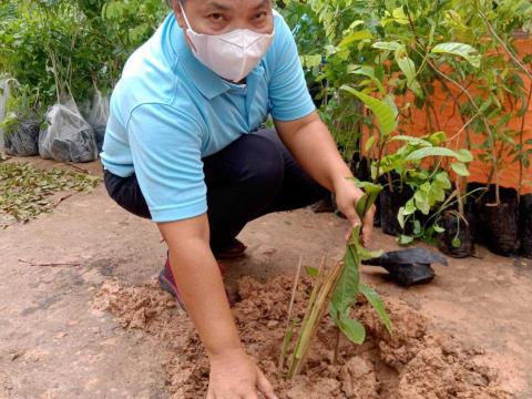 โครงการปลูกป่าเฉลิมพระเกียรติสมเด็จพระนางเจ้าสิริกิติ์ พระบรมราชินีนาถ พระบรมราชชนนีพันปีหลวง ประจำปีงบประมาณ 2565 วันอังคารที่ 9 สิงหาคม 2565