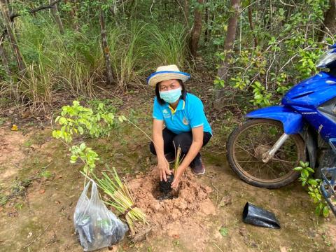 โครงการปลูกป่าเฉลิมพระเกียรติสมเด็จพระนางเจ้าสิริกิติ์ พระบรมราชินีนาถ พระบรมราชชนนีพันปีหลวง ประจำปีงบประมาณ 2565 วันอังคารที่ 9 สิงหาคม 2565