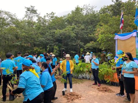 โครงการปลูกป่าเฉลิมพระเกียรติสมเด็จพระนางเจ้าสิริกิติ์ พระบรมราชินีนาถ พระบรมราชชนนีพันปีหลวง ประจำปีงบประมาณ 2565 วันอังคารที่ 9 สิงหาคม 2565