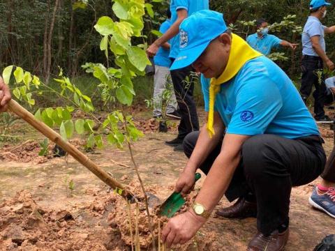 โครงการปลูกป่าเฉลิมพระเกียรติสมเด็จพระนางเจ้าสิริกิติ์ พระบรมราชินีนาถ พระบรมราชชนนีพันปีหลวง ประจำปีงบประมาณ 2565 วันอังคารที่ 9 สิงหาคม 2565